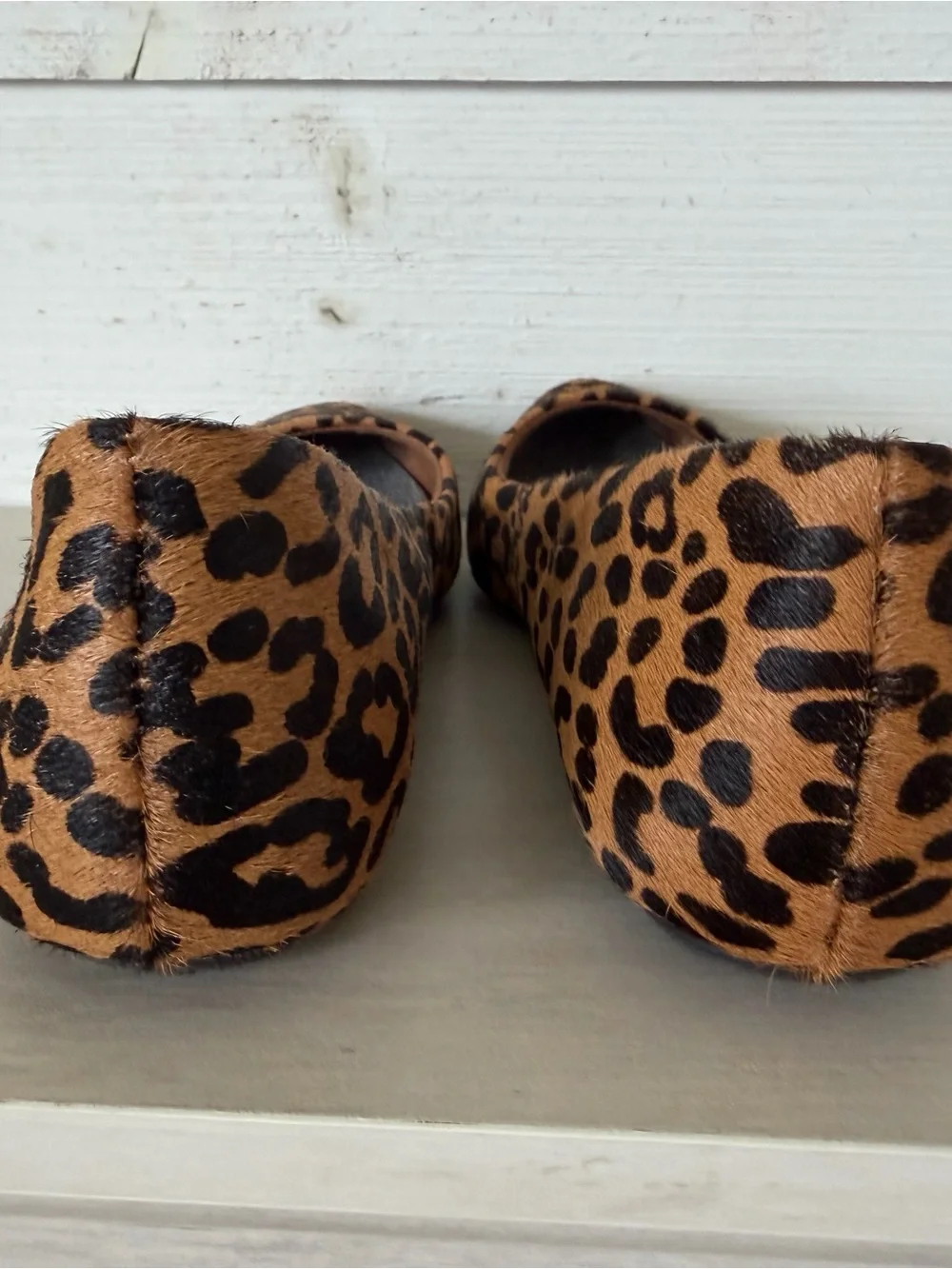 Dr. Scholl's Leopard Cheetah Really Ballet Flat Womens Size 10M Memory Foam NEW